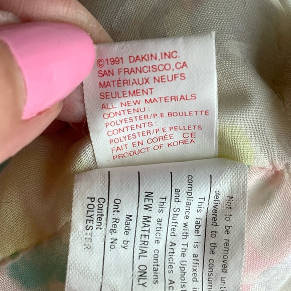 DAKIN Vintage Plush Bunny Rabbit Stuffed Animal Toy - Picture 9 of 12